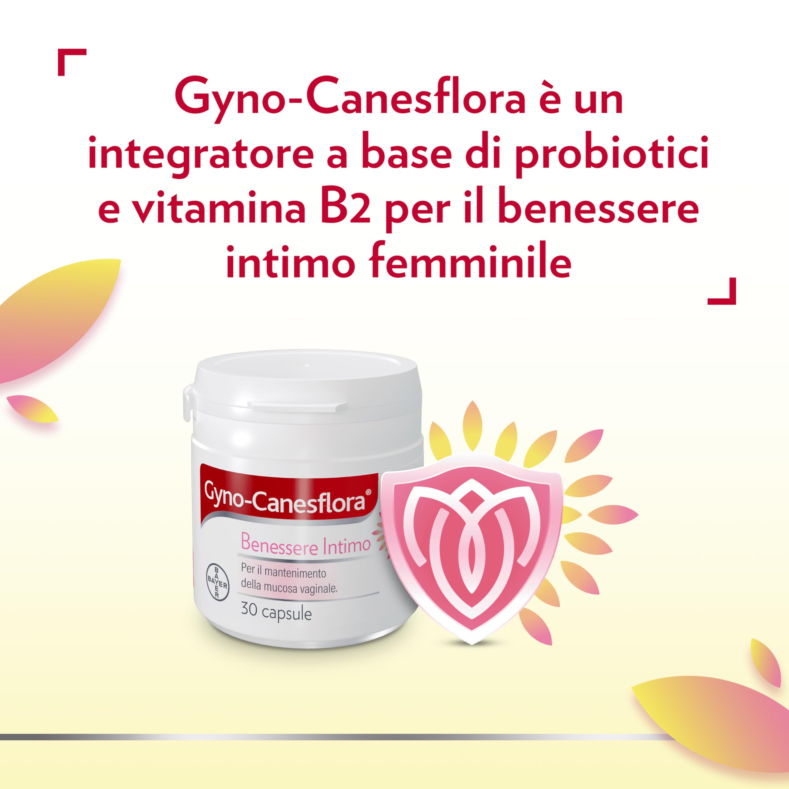 canesten-gyno-canesflora-integratore-orale-donna-30-capsule-con-lactobacilli image 2