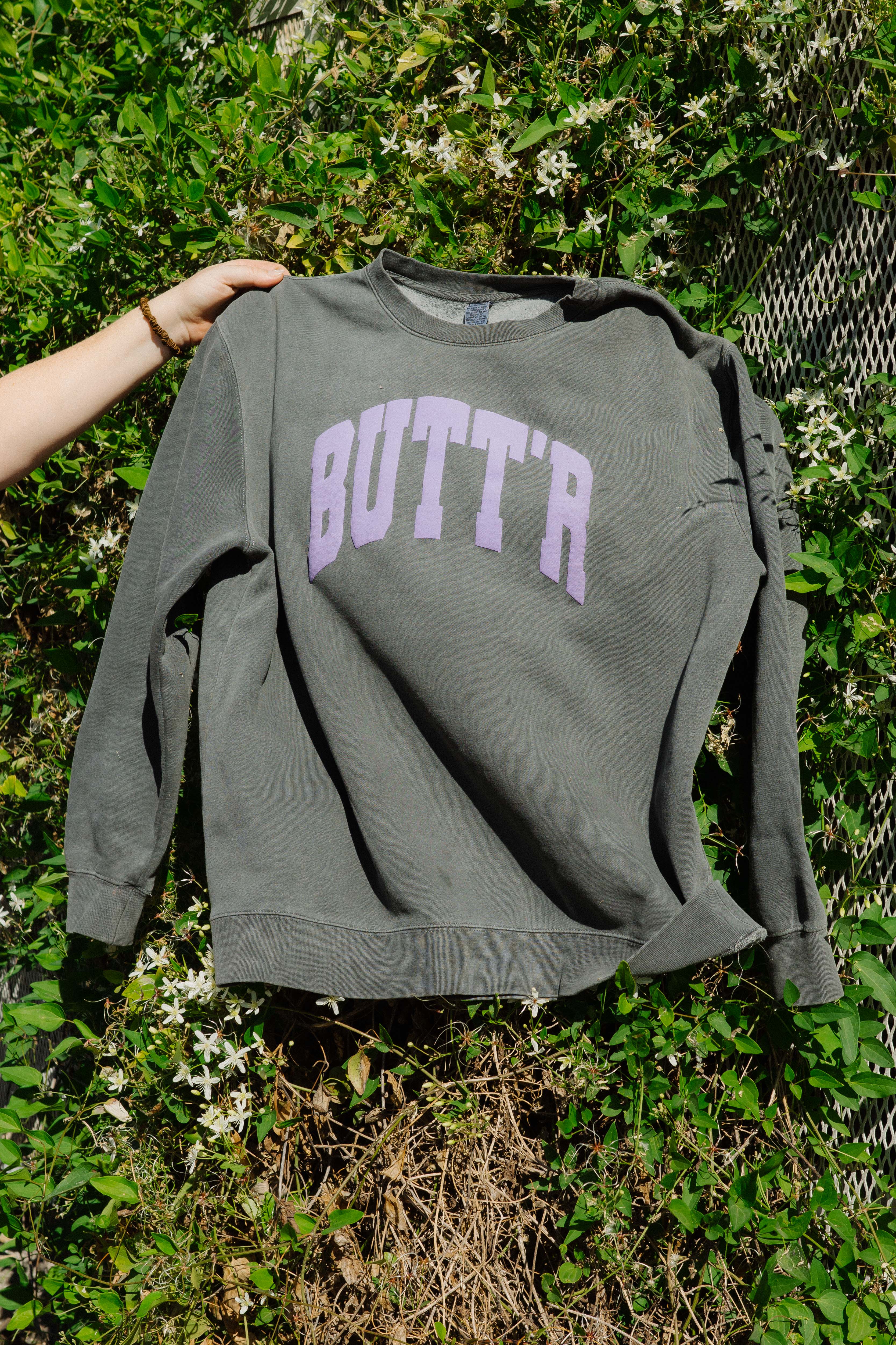 chamois-butt-r-vintage-butt-r-sweatshirt-unisex image 1