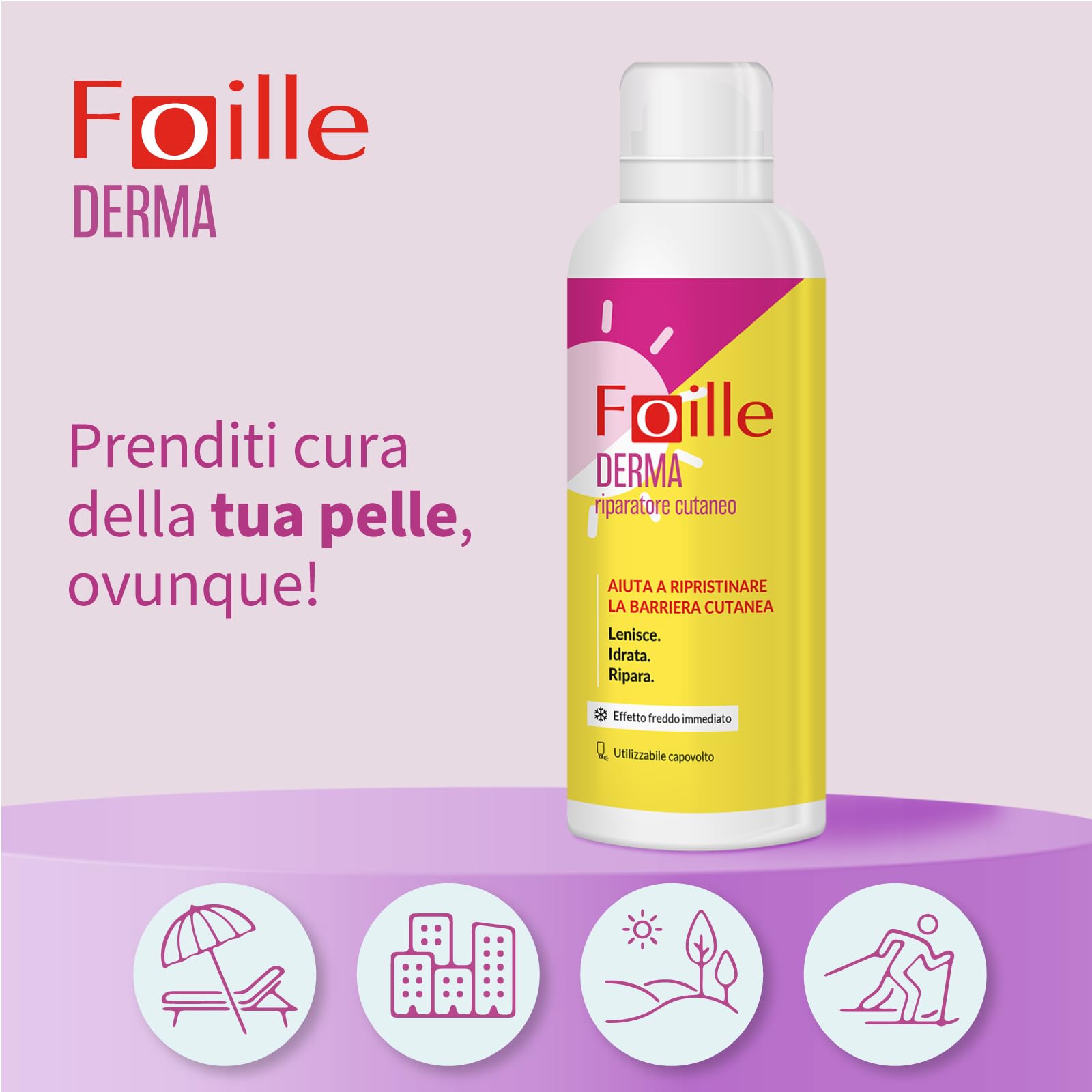 foille-derma-spray-doposole-con-aloe-vera-e-acido-ialuronico-150-ml image 7