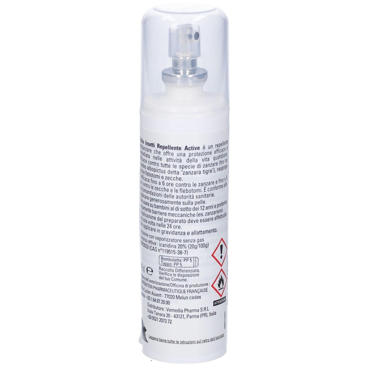 foille-insetti-repellente-active-icaridina-20-spray-2x100-ml image 2