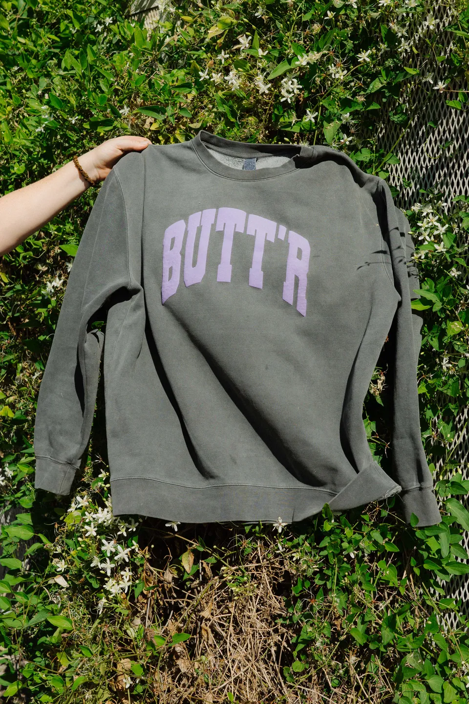 chamois-butt-r-vintage-butt-r-sweatshirt-unisex image 1